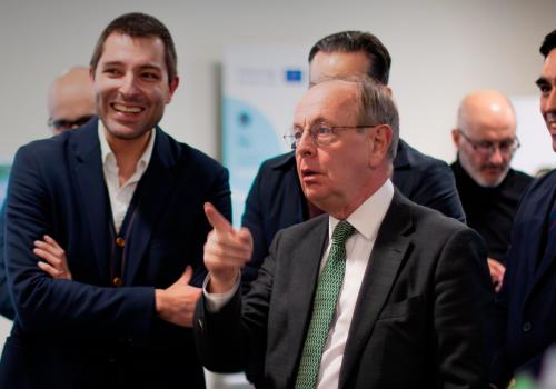 Fibrenamics’ sustainable innovation highlighted during European Commission visit led by Patrick Child