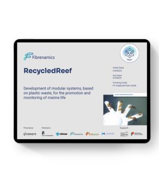 Desenvolvimento de Sistemas Modulares, Baseados em Resíduos Plásticos, para a Promoção e Monitorização da Vida Marinha