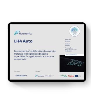 Desenvolvimento de Materiais Compósitos Multifuncionais com Capacidades de Iluminação e Aquecimento para Componentes Automóveis